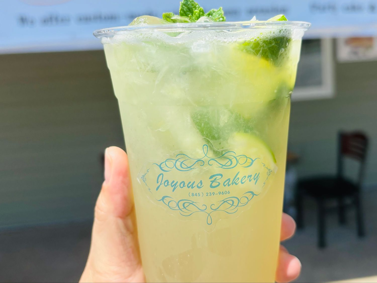 Coconut lemon tea