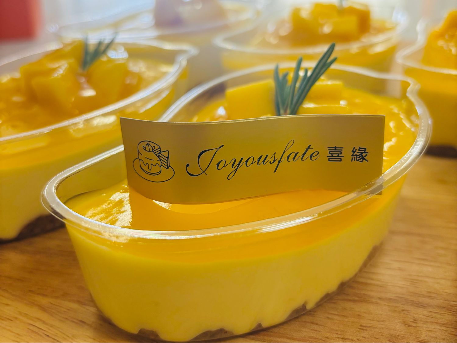 Mango cheesecake